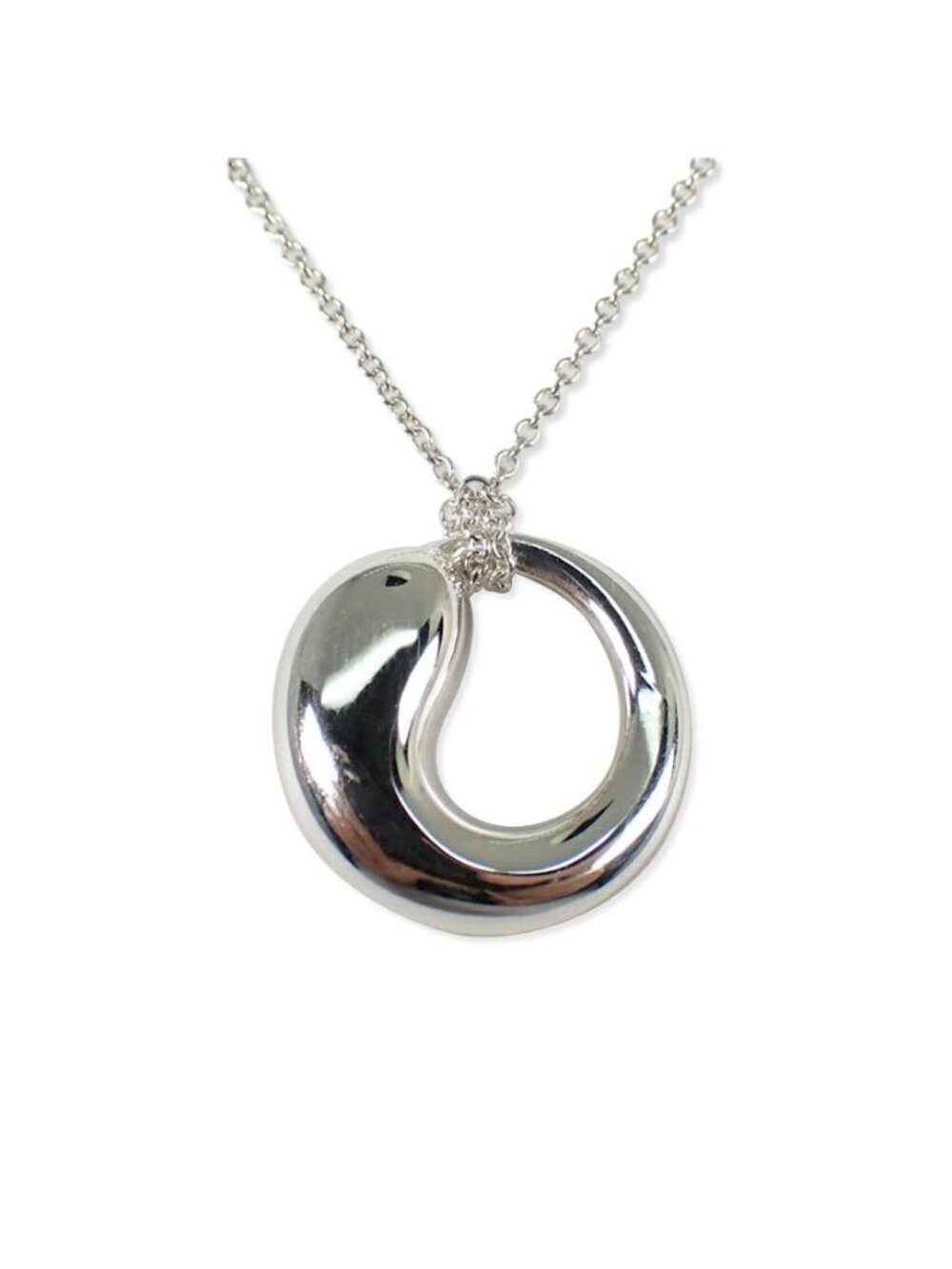 Tiffany & Co 925 Eternal Circle Long Necklace